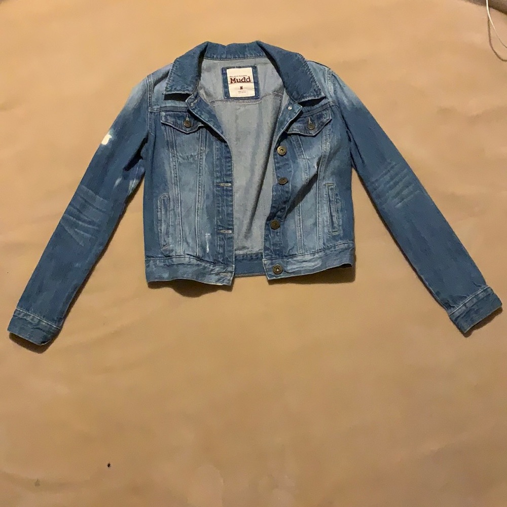 Distressed Jean Jacket